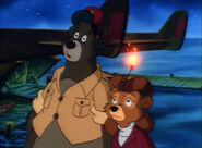 (Episode - Her Chance To Dream) Baloo & Rebecca seeing the spirit of Captain Stansbury move on to the light