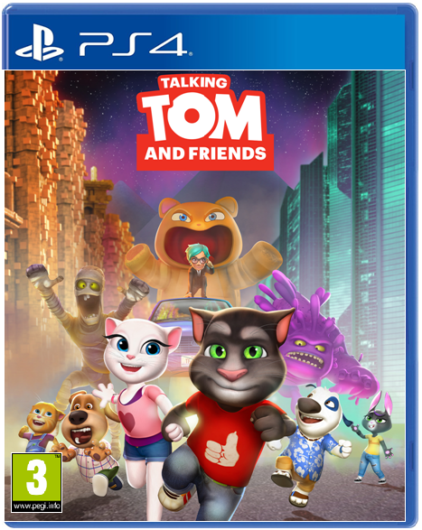 Jogo do Gatinho Tom e Amigos Talking Tom Friends / GAME OFF DE