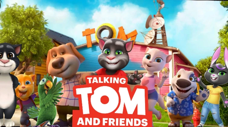 Talking Tom Friends - 6 Personagens