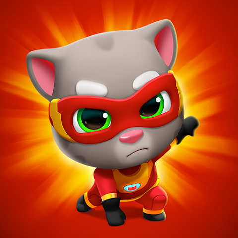 🦝⚡ Invasão dos guaxinins em Talking Tom Hero Dash! (TODOS os