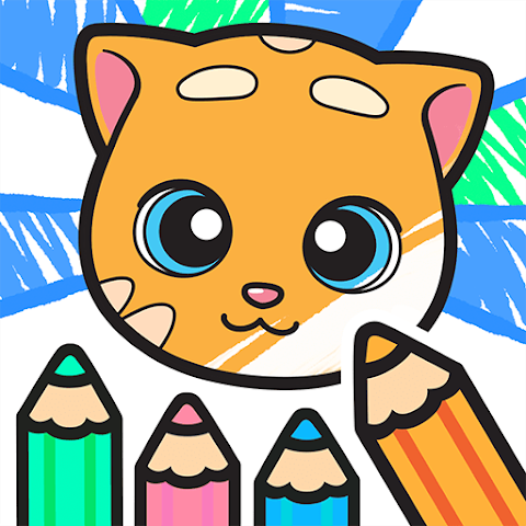 Android] Gato para Colorir para Adultos - Jogo de pintar