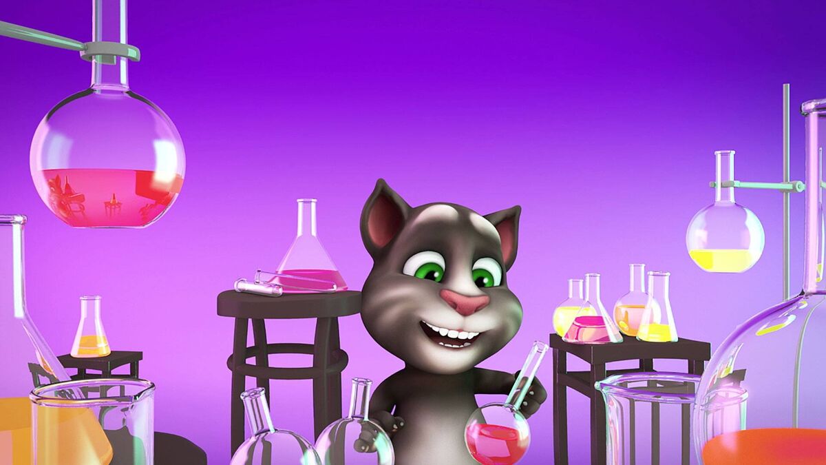 Jogue Talking Tom in Laboratory gratuitamente sem downloads