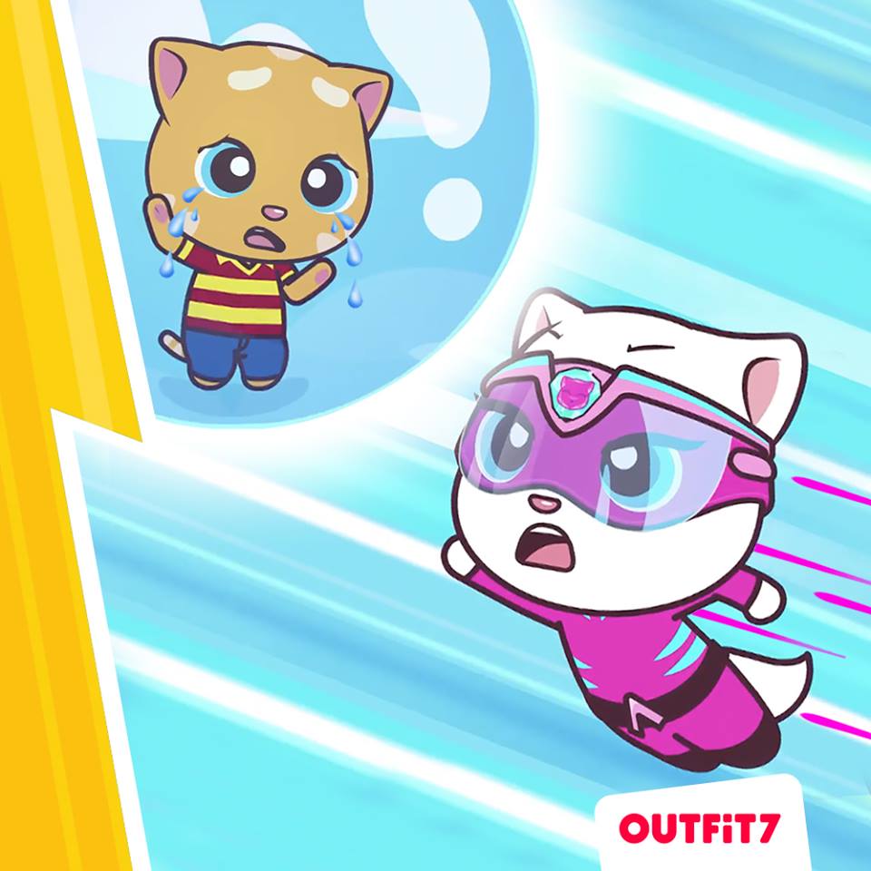 Giant Bubble Trouble Talking Tom Heroes wIKI Wiki Fandom