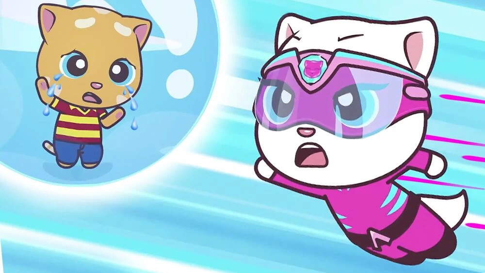 Giant Bubble Trouble Talking Tom Heroes Wiki Fandom