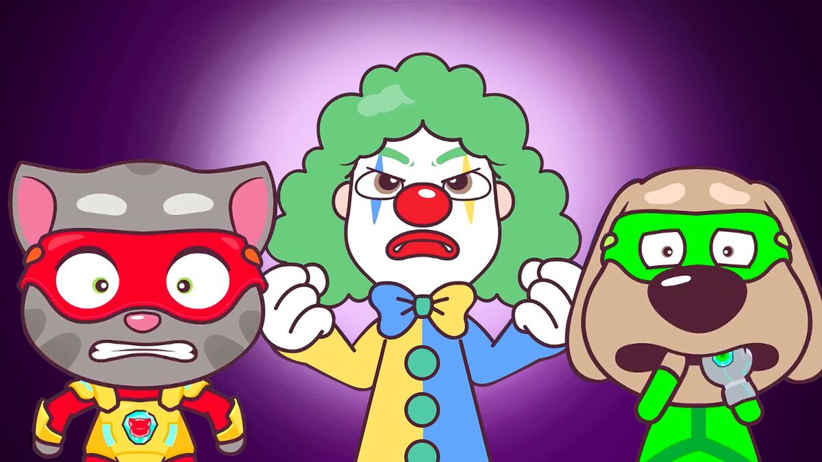 The Sad Clown | Talking Tom Heroes Wiki | Fandom