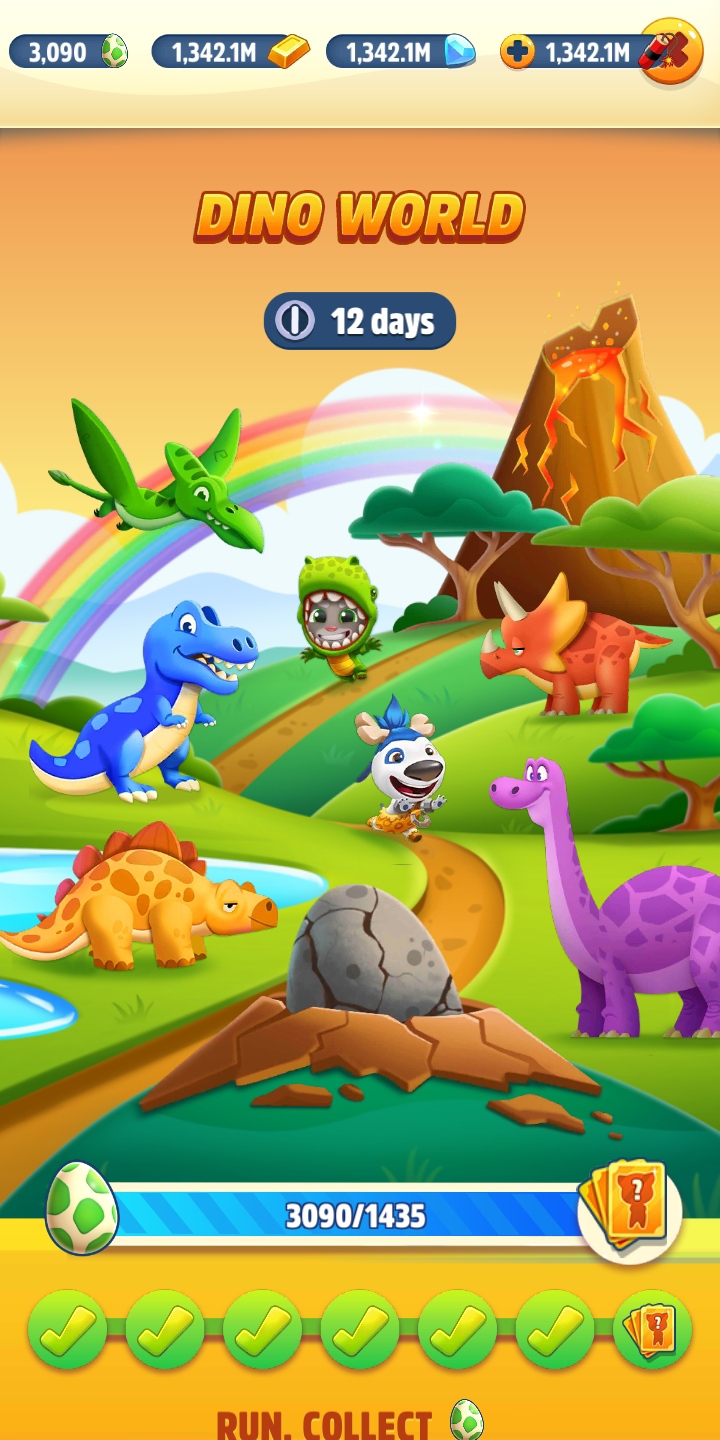 Dino World | Talking Tom Gold Run Wikia | Fandom