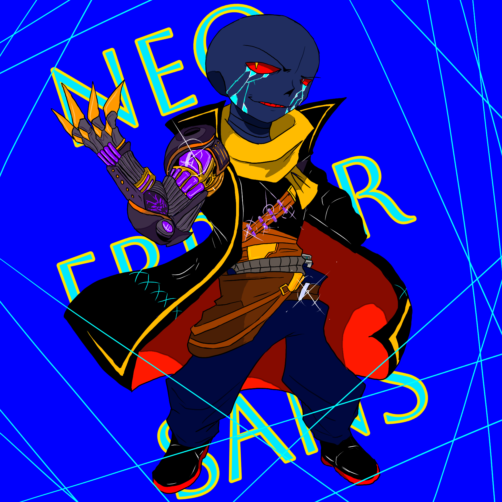 858,HUNTER×HUNTER ドラゴンボール　UNDERTALE I commissioned an Undertale x Monster Hunter World piece