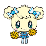 Kiraritchi als Cheerleader