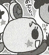 Acrobatchi in a manga panel from GOGO♪ Tamagotchi!