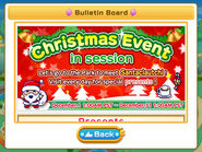 Appearance in Christmas Event banner