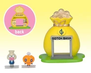 A toy based on the Gotchi Bank