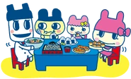 MameFamilyDinner Artwork.png (2.1 MB) Eating dinner with her family