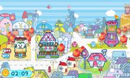 Daytime map of Tamagotchi Town