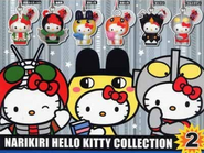 Hello Kitty dressed as Mametchi