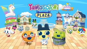 Tamagotchi Plaza Key Art