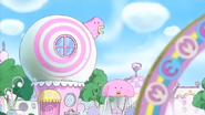 Memetchi's house as seen in Let's Go! Tamagotchi