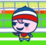 Sukatchi blushing and waving