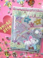 Replica toy of kiraritchi's Kirakira Tamamori book
