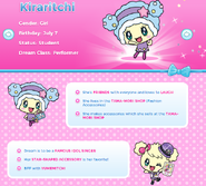 Profile on TamagotchiFriends.com