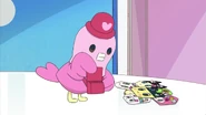 Denshohatotchi collecting Tamamo Letters for Hatokamitchi