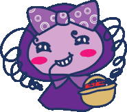 Laughing as an evil witch