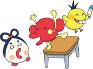 School Group1.png (36 KB) Jumping on a desk with Yattatchi scaring Marotchi