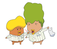 The Convinis' comedy routine