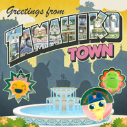 Greeting card from Tamahiko Town