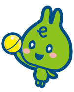 Ecousatchi-E holding a capsule