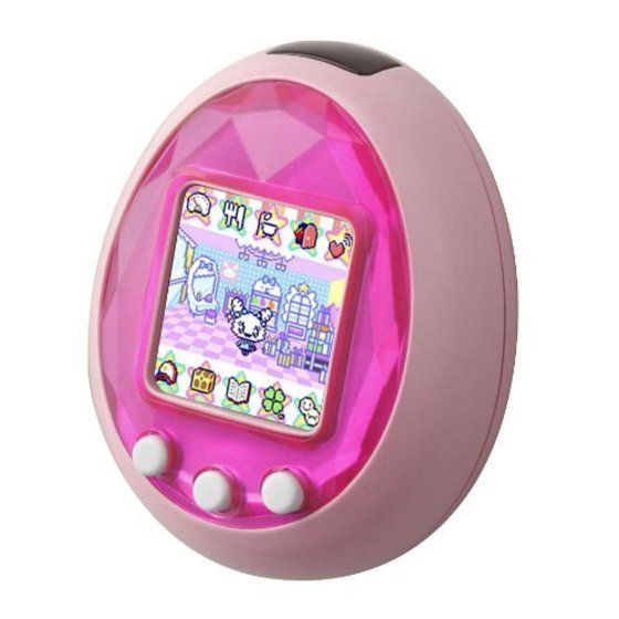 たまごっちiD ホワイト ストラップ付tamagotti iD white BANDAI Tamagotchi iD ホワイト☆たまごっち iD☆動作確認済
