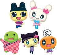 Five playable characters in the game