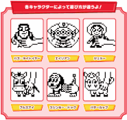 Different animations for characters