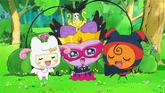 Hapichamatchi, Hell Queen Makiko, & Devil Memetchi