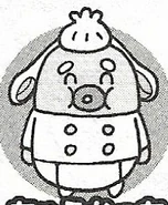 Chukatchi in a manga panel from GOGO♪ Tamagotchi!