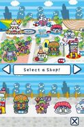 Shop selection in the second game