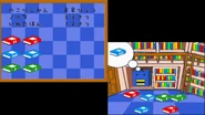 Book sorting minigame