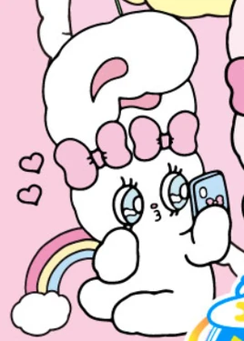 Image of Cream Bunny.