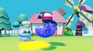 Tama Panic Pass minigame in Tamagotchi Party