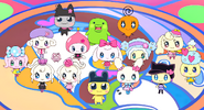 Tama-Friends in GO-GO Tamagotchi! Opening