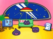 The second UFO's interior