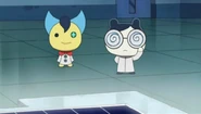 Tensaitchi Jr. and Tensaitchi in Tamagotchi: The Movie