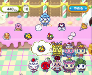 Tamagotchi Restaurant during the Sweets Event