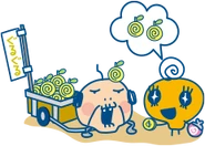 Selling fruit to Memetchi