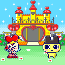 The castle and Queen of Red Hearts