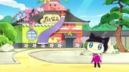 Osensutchi's etiquette center in the anime