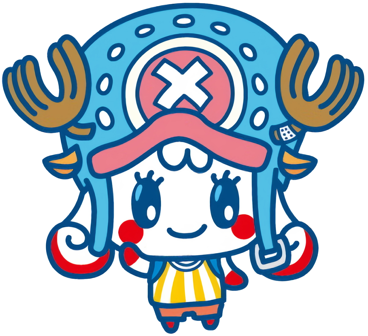 This is one of my favorite One Piece Tama characters!! Meet Chopper  Milktchi~ : r/tamagotchi