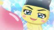 Ikemen Mametchi speaking to Himespetchi