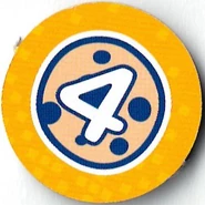 Four-Count Food Token