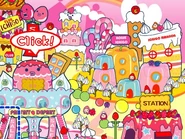 Berry Town's depiction in Tamagotchi: Party On!