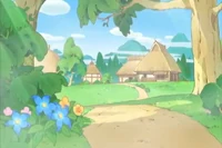 Tamagotchi Village as seen in the anime